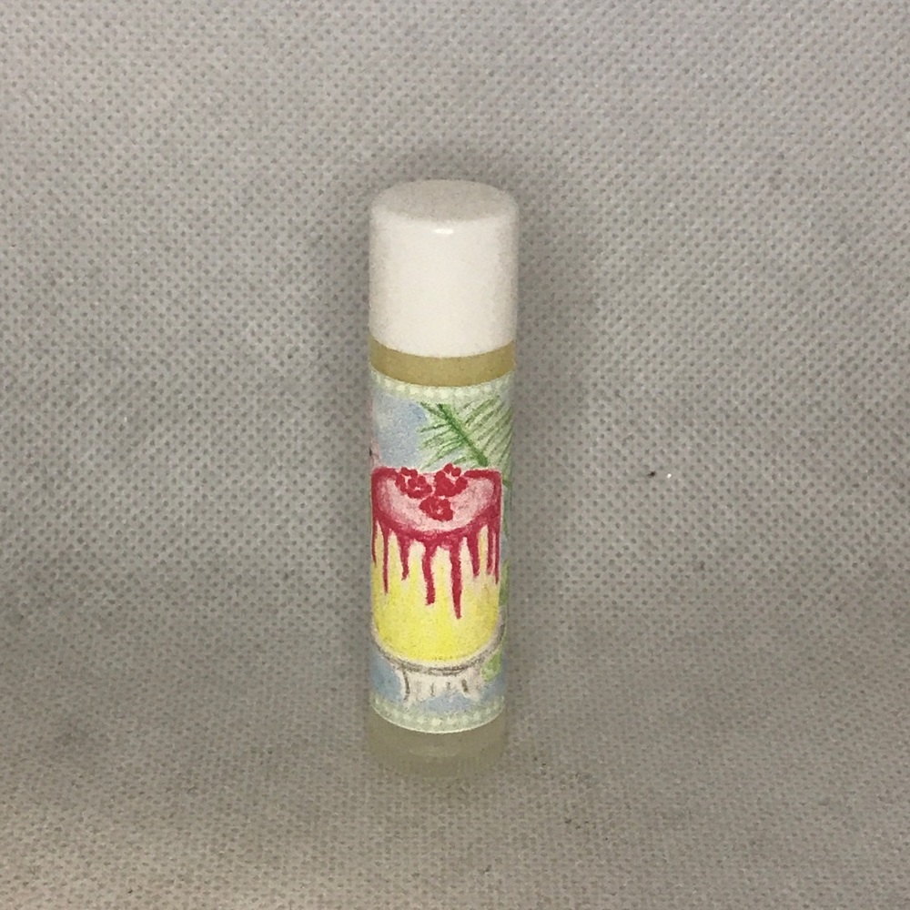Owl and Oak Pineapple and Raspberry Cake Lip Balm